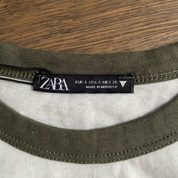 Zara New York Ringer Baby Tee - Picture 3 of 4